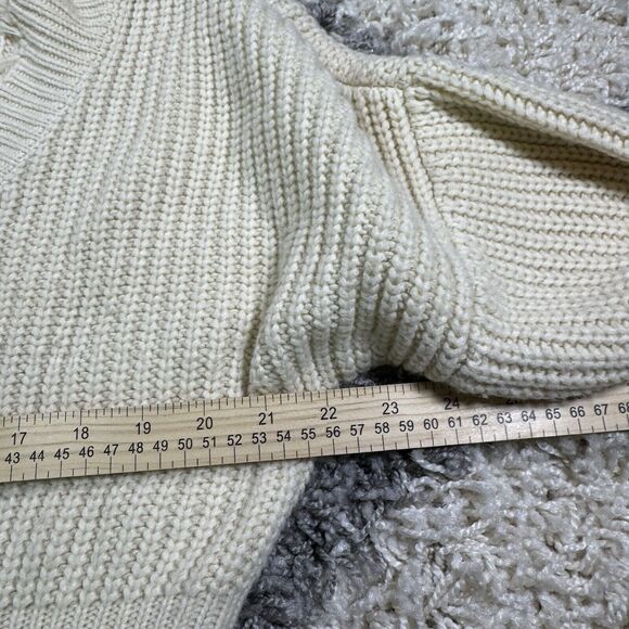 Akira Women‎ Knit Crop Distressed Sweater RN 125550 Size Small - Picture 5 of 7